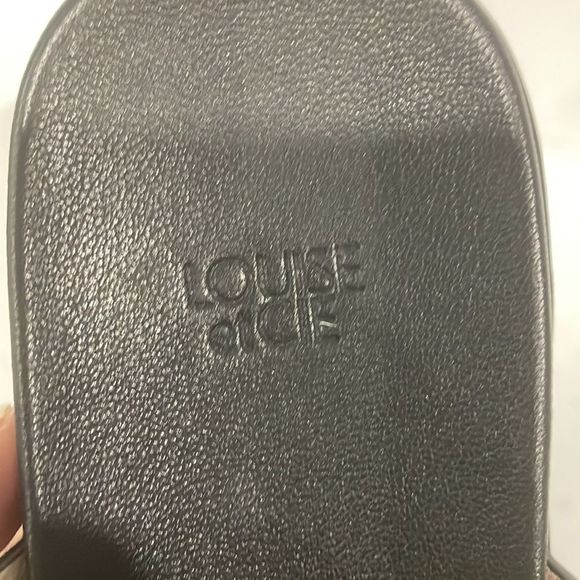 Louise et Cie  Animal Print Calf Hair Upper ‎ Sandal Women’s Sz 5M - Picture 9 of 13